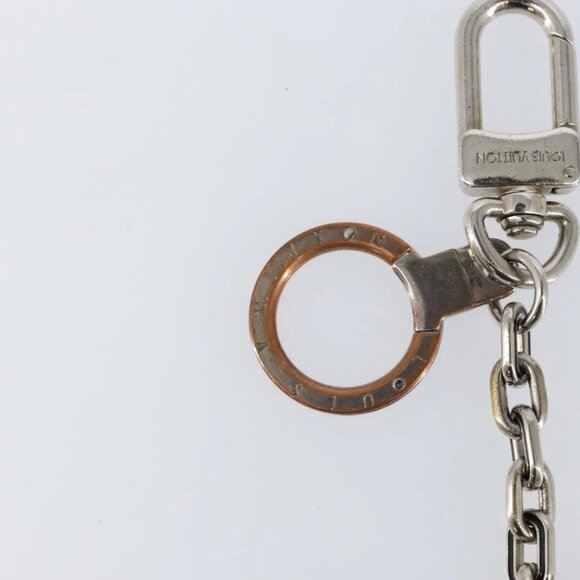 LOUIS VUITTON Porte Cre Printed Initials LV Charm metal M65071 LV Auth bs29788 - Picture 4 of 10